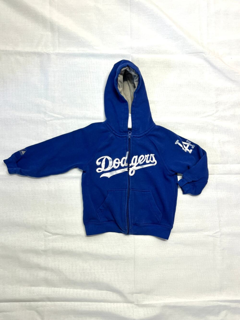 Vintage Dodger's kids 3T zip up sweater